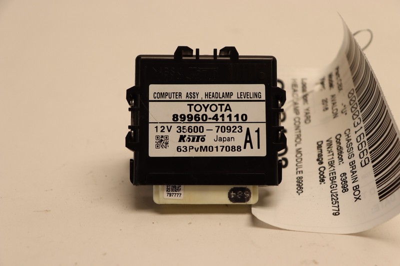 2013-2018 TOYOTA AVALON HEADLIGHT HEADLAMP LEVELING CONTROL MODULE OEM