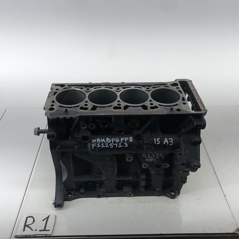 15-18 AUDI A3 QUATTRO 2.0L L4 DOHC TFSI GASOLINE CNT ENGINE BLOCK 92K MILES OEM