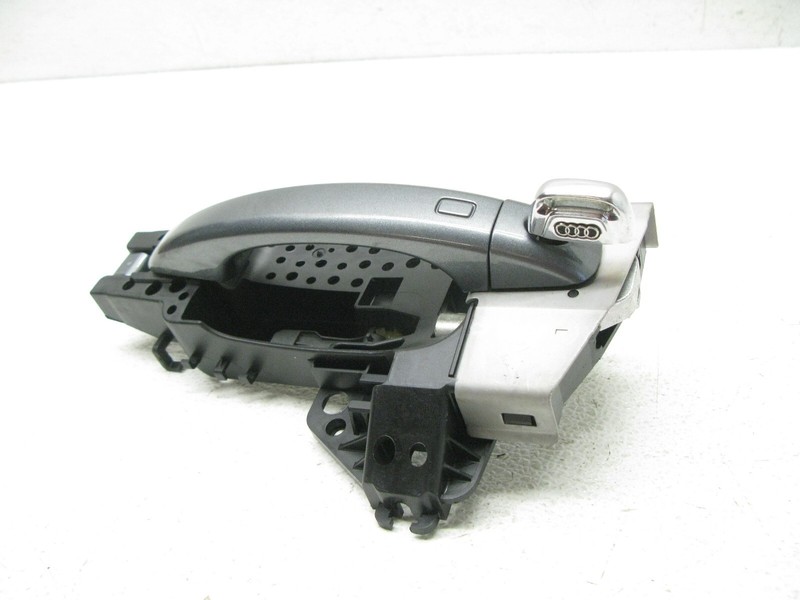 09-16 AUDI B8 A4 S4 SEDAN DOOR OPEN HANDLE FRONT DRIVER LEFT KEY OEM 022322