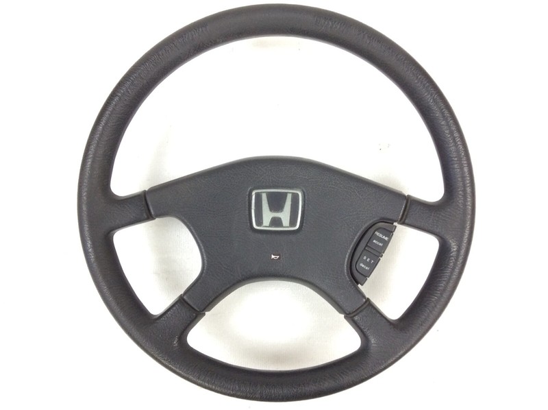 86 87 1986 1987 Accord LX Steering Wheel Black Used OEM