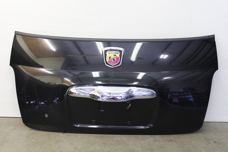Fiat 500 Cabrio Tailgate Trunk Panel Black Genuine Oem 2012-2018