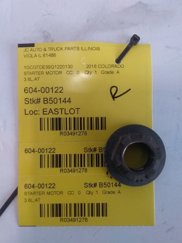 Starter Motor VIN J 11th Digit Limited Fits 07-17 ACADIA 3491278