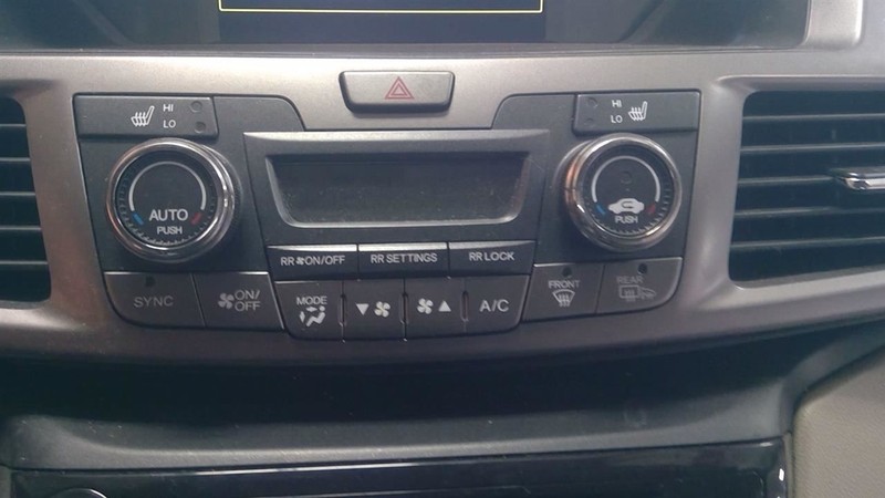 Temperature Control Dash Mounted EX-L Leather Fits 11-17 ODYSSEY 3444681