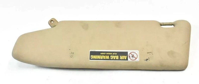 93-99 Mercedes W140 S600 Coupe Right Passenger Side Sun Visor Sunvisor Beige OEM