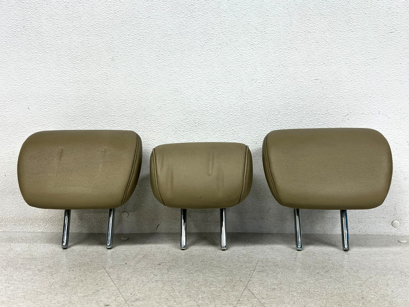 ⭐2016-2018 ACURA ILX REAR LEFT/RIGHT & CENTER UPPER SEAT HEADREST SET LOT2706