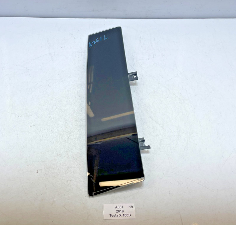 ✅ 16-20 OEM Tesla Model X Rear Left Driver Side Exterior B Pillar Trim Molding *