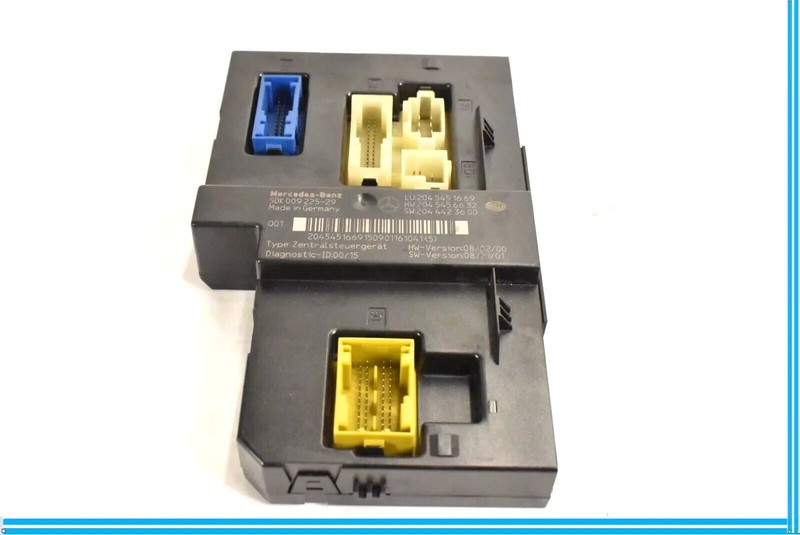 2009 Mercedes C300 Rear SAM Fuse Box Control Module 2045451669 OEM