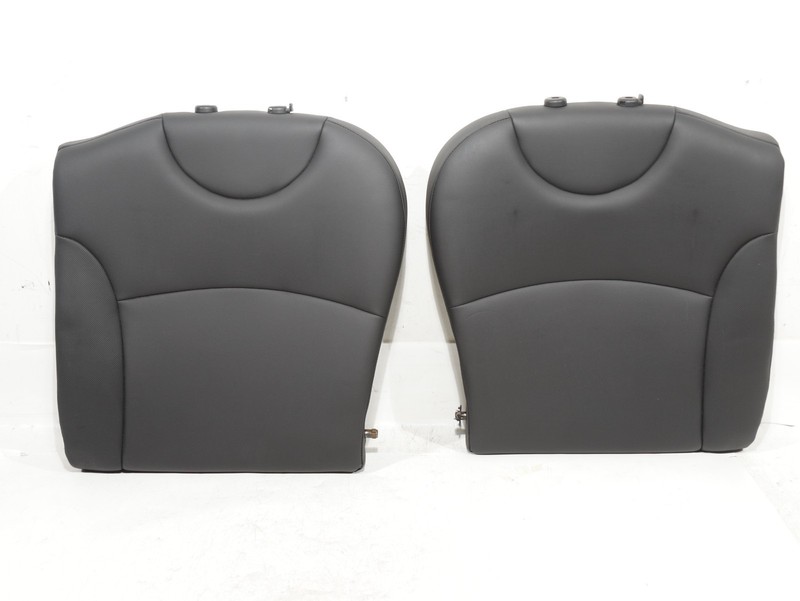 07-13 Mini Cooper R56 Rear LEFT & RIGHT Side Upper Seat Cushion Black OEM SET 2