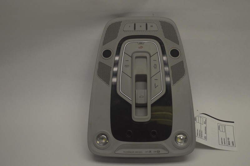 2017-2019 AUDI A4 FRONT OVERHEAD CONSOLE DOME LIGHT LAMP SUNROOF SWITCH OEM
