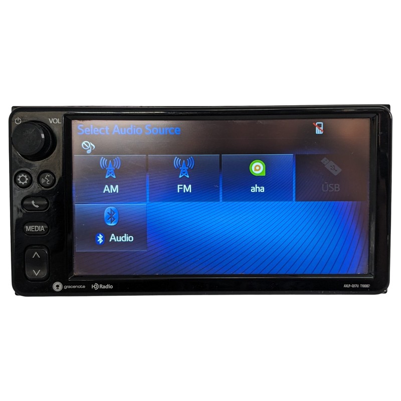 2017 2018 Toyota Corolla iM AM FM Radio Receiver Display Screen PT546-00170 OEM