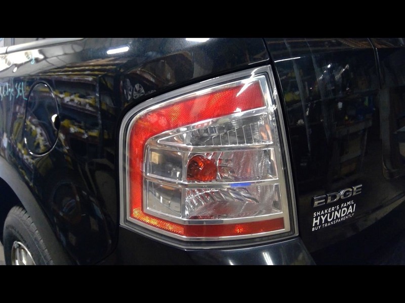 Driver Left Tail Light Silver Shaded Fits 07-10 EDGE 1559340
