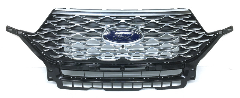 OEM Grille For Ford Explorer Hybrid, Platinum LB5B-8200-DBSMA4 (Scratches)