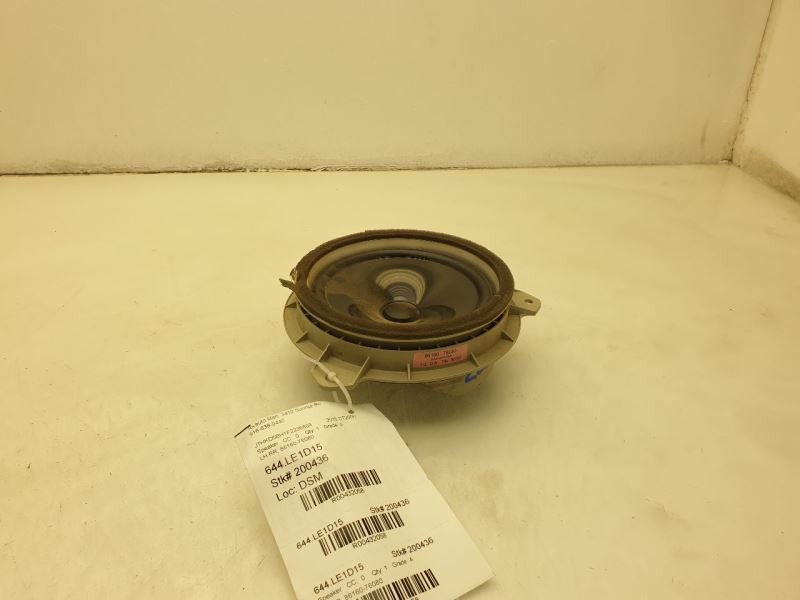 2015 LEXUS CT200H DRIVER SIDE REAR DOOR SPEAKER ASSEMBLY
