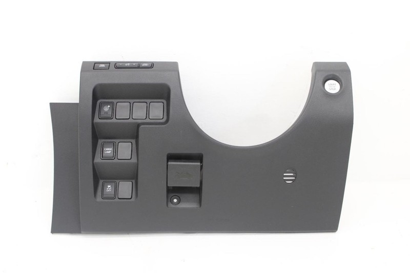 22-25 Nissan FRONTIER Black Driver Left Side Knee Kick Panel with Controls