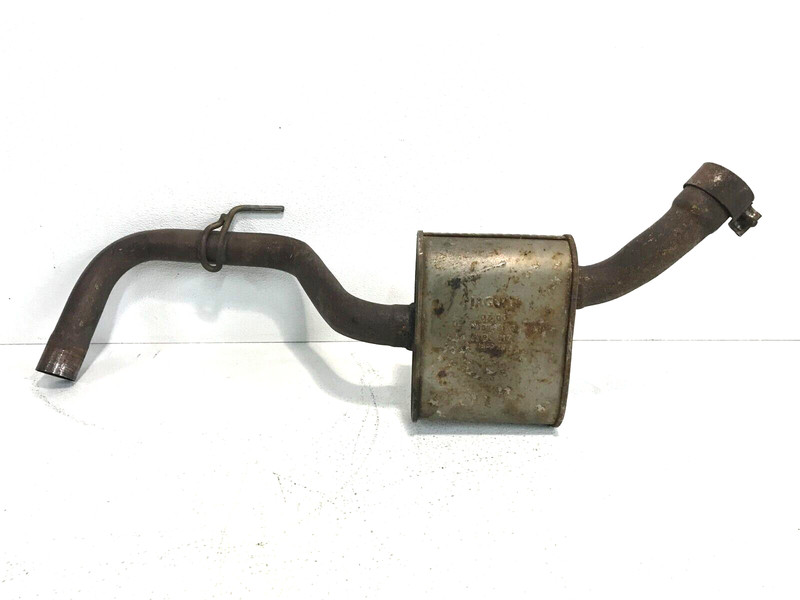 01-06 Jaguar XKR X100 Rear Left Side Intermediate Exhaust Silencer Muffler OEM