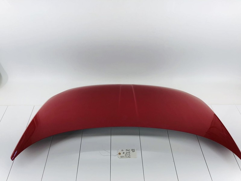 12-19 FIAT 500 1.4L L4 ENGINE COVER FRONT HOOD BONNET ROSSO RED OEM