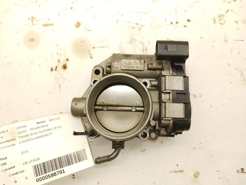 06-'14 VOLKSWAGEN BEETLE Throttle Body Assembly 2.5L OEM 6 Month Wnty!