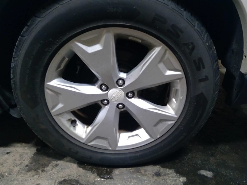 Rim Wheel 17x7 5 Spoke Alloy Fits 14-16 FORESTER 1747520