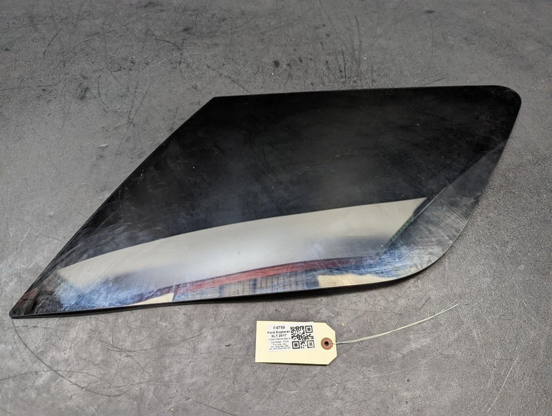 Right Quarter Glass 2017 Ford Explorer BB5Z-7829700-C 2011 2012 2013 2014 - 2019
