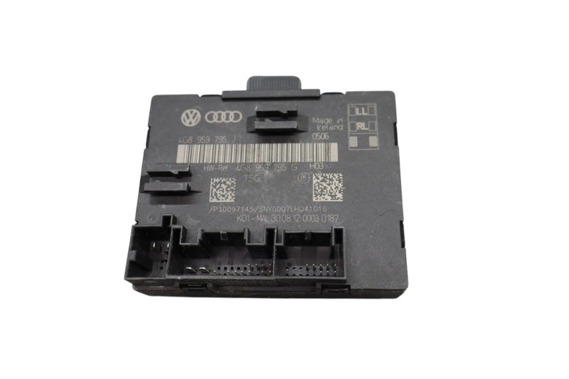 12-18 Audi A6 Quattro C7 Rear Left Driver Side Door Control Module Oem