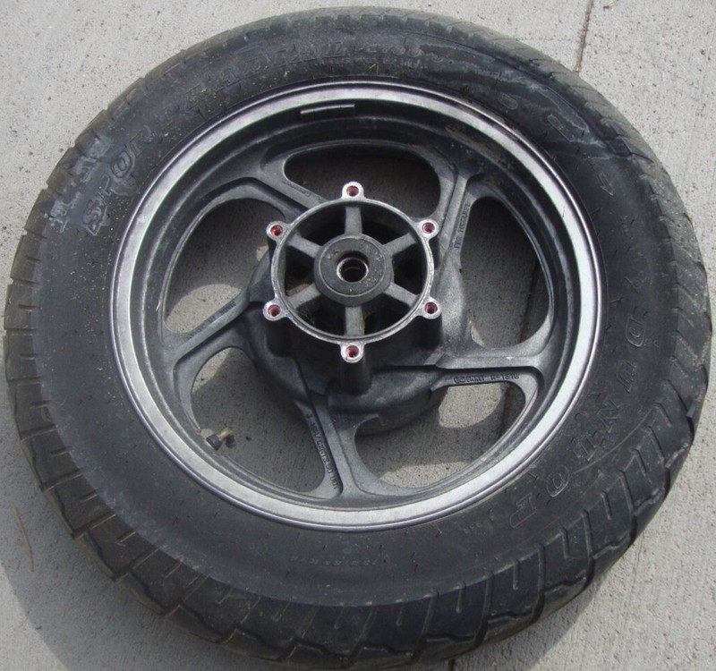2004 Kawasaki ZG1000 ZG 1000 Concours Rear Wheel Rim Tire 150/80 R16 R 16"