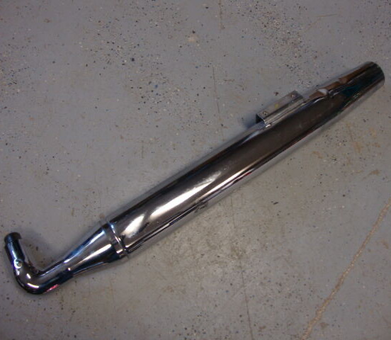 2006 Kawasaki Vulcan VN1600 VN 1600 Left Side Exhaust Pipe Muffler Chrome 06