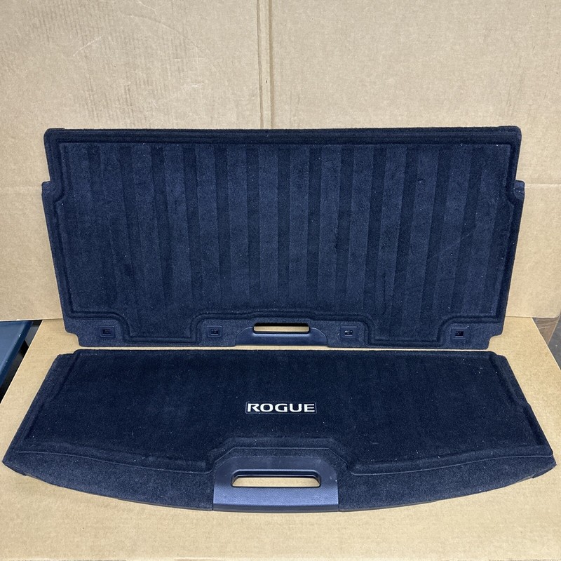 2014-2020 NISSAN ROGUE Trunk Cargo Floor Mat Cover 2 Piece Black OEM