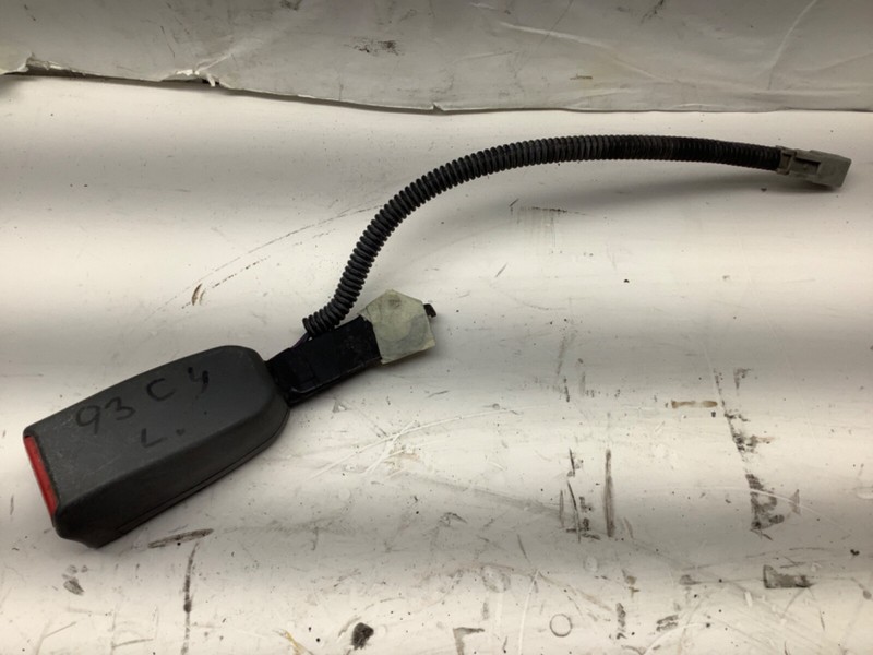 93 Honda Civic 4D Seat Belt Buckle Front Left Driver Gray OEM