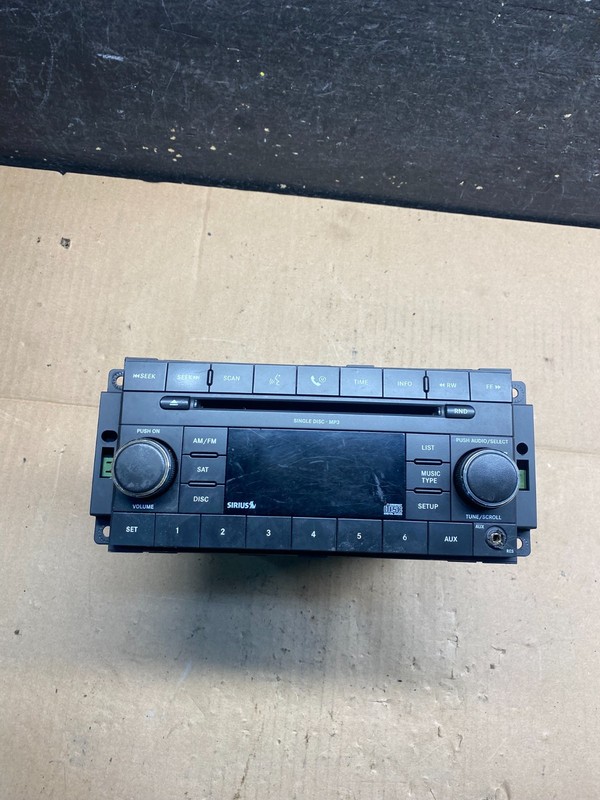 2007-2012 Chrysler Dodge Jeep Ram Radio CD MP3 AUX Receiver U1803 DG