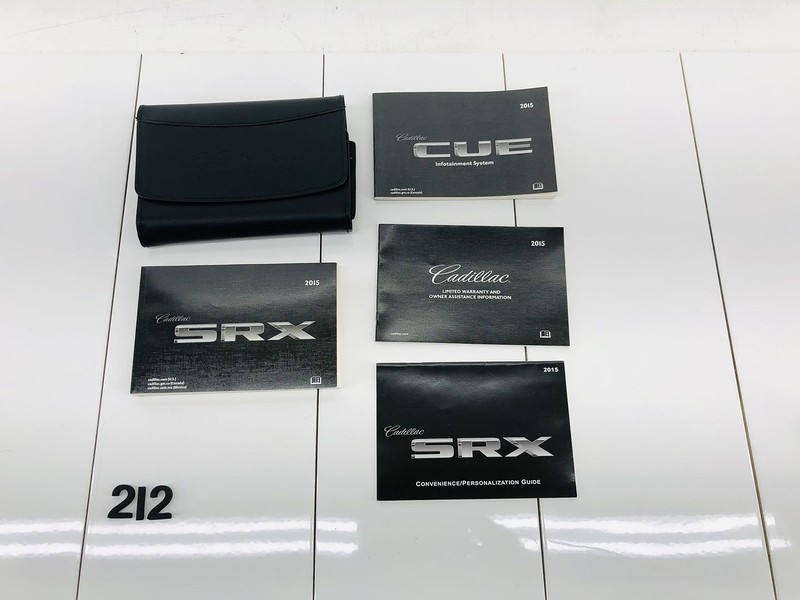 2015 CADILLAC SRX INFORMATION MANUAL GUIDE BOOK HANDBOOK W/ CASE OEM