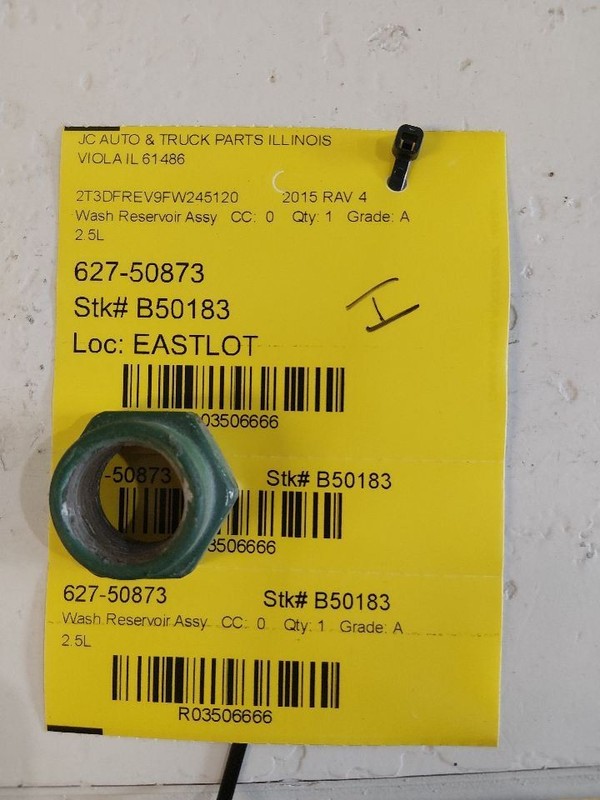 Wash Reservoir Fits 13-18 RAV4 3506666