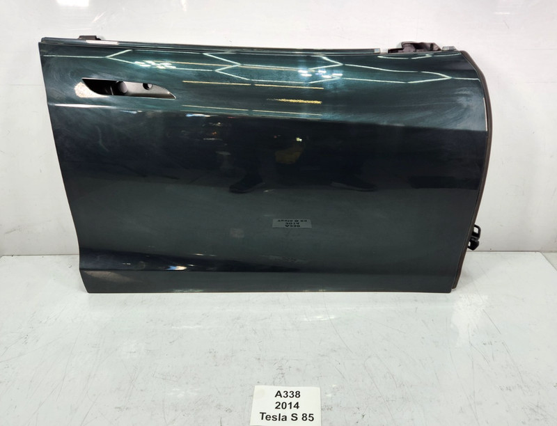 ✅ 12-16 OEM Tesla Model S Front Right Passenger Door Shell Panel Green PMSG*