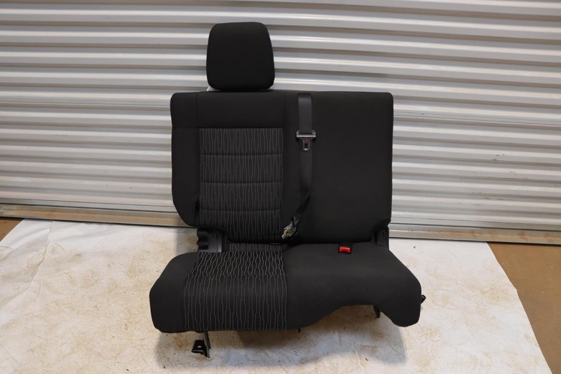 2011-2012 JEEP WRANGLER REAR SECOND ROW RIGHT SIDE SEAT CLOTH OEM
