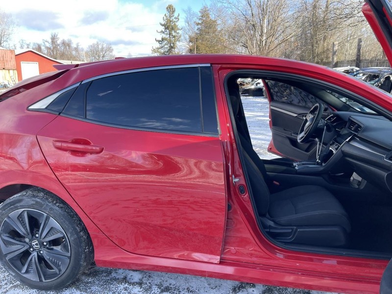 2017-2021 HONDA CIVIC RIGHT ROCKER W/POST RED PC:R513 1.5L AT FWD 121K EX 62620