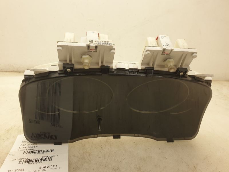 05-07 LEXUS GX470 SPORT SPEEDOMETER INSTRUMENT CLUSTER ASSEMBLY