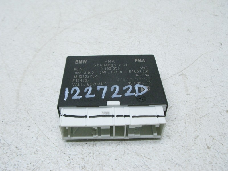 16-21 BMW F48 X1 14-18 X5 PARK AID ASSIST COMPUTER MODULE UNIT OEM 122722D