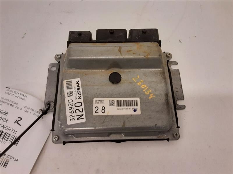Engine ECM Electronic Control Module Automatic CVT Fits 18-20 MAXIMA 2951571