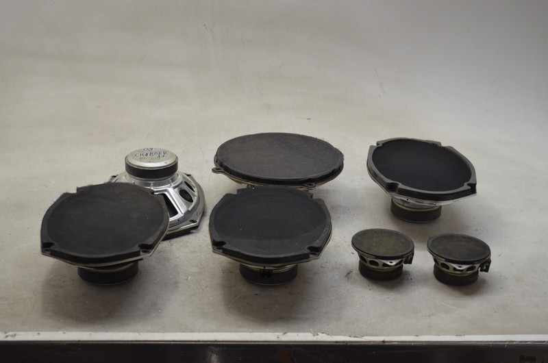 06-10 DODGE CHARGER R/T INTERIOR AUDIO SPEAKER SET OF 7 ITEMS OEM
