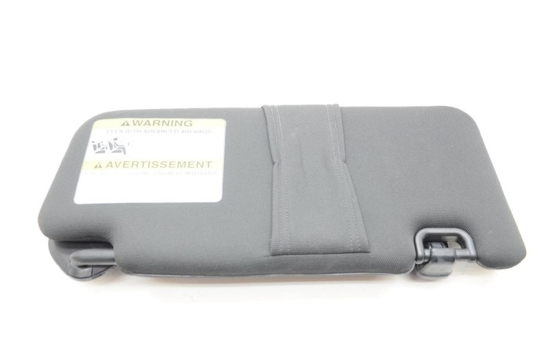 Black Driver Left Side Sun Visor Fits 15-21 WRX