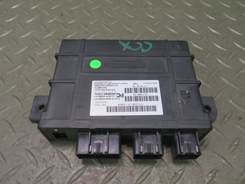 2004-2007 CADILLAC XLR ANTI THEFT ALARM KEYLESS ENTRY DOOR LOCK CONTROL MODULE