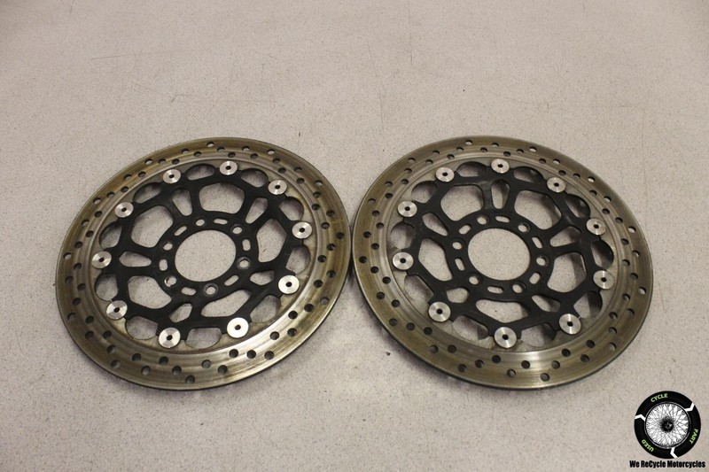 2015 Hyosung GT650R FRONT LEFT RIGHT BRAKE ROTORS DISCS GT 650 R 15