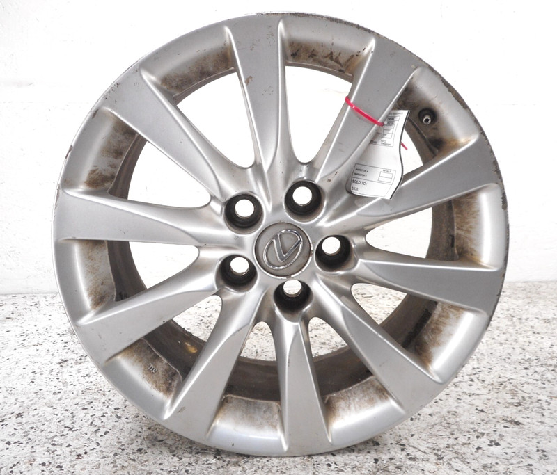 2010 2011 2012 Lexus LS460 18x7.5 Alloy Wheel Rim 10 Spoke OEM