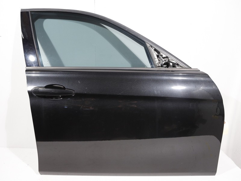12-18 BMW F30 F80 M3 Front Right Passenger Door Shell Panel COMPLETE Black 475