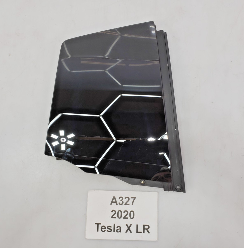 ✅ 16-20 OEM Tesla Model X Rear Right Passenger Side Door Window Glass Tinted
