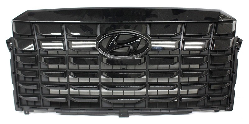 OEM Grille For Hyundai Palisade Limited, Urban, SEL Premium Black Chrome