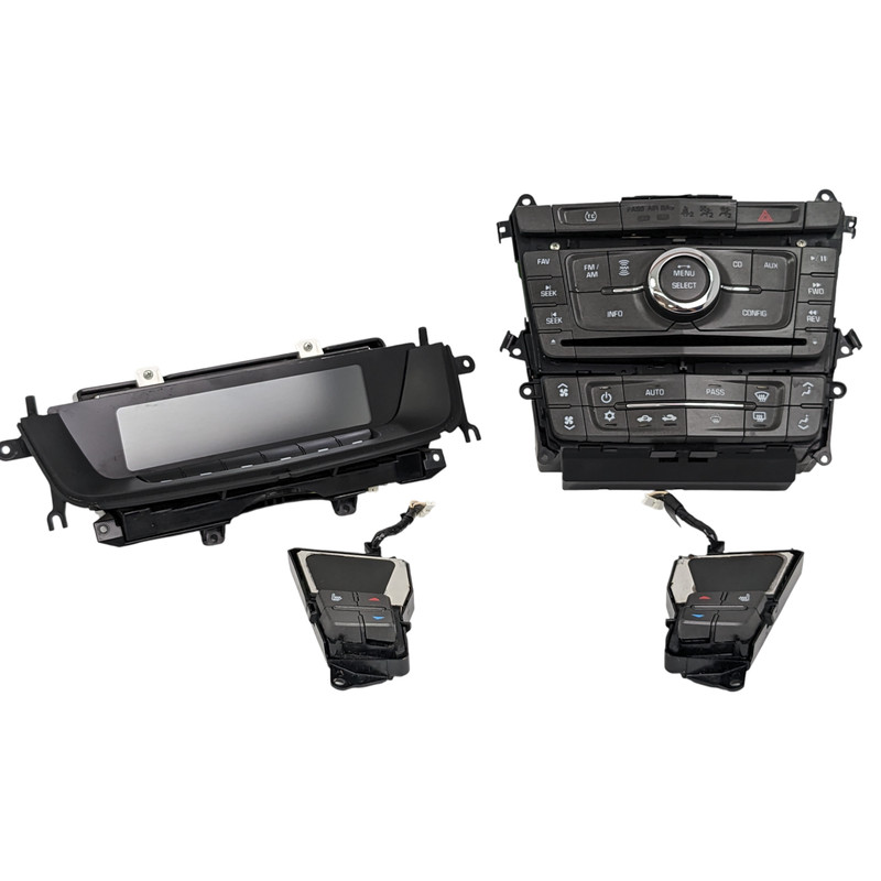 2008-2013 Cadillac CTS Radio Climate Control Panel AC Climate Controls OEM