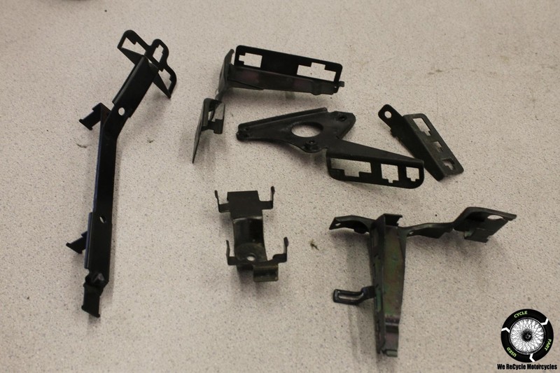 1985 Honda Goldwing 1200 Gl1200a Electrical Mount Brackets Supports Set GL