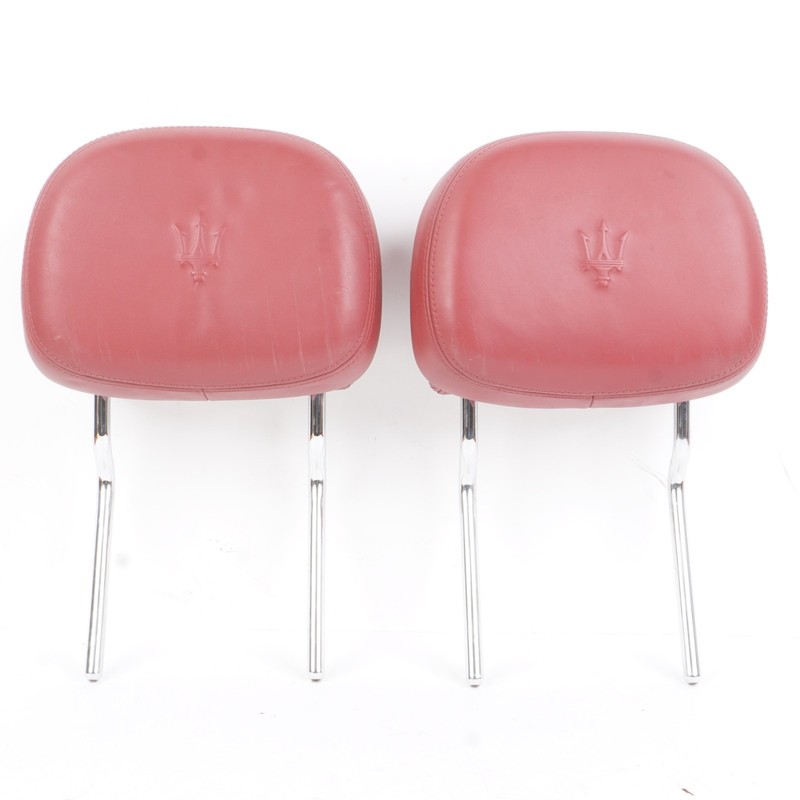 2014 - 2024 MASERATI GHIBLI FRONT RIGHT SEAT HEAD REST HEADREST OEM RED