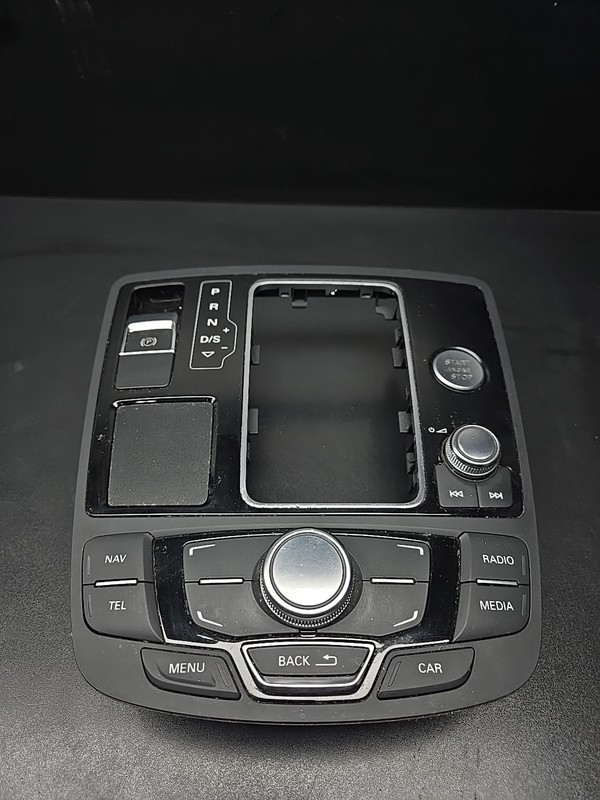 2012-15 Audi A6 A7 Console Mounted Radio Control Panel Part Number 4G1919610C