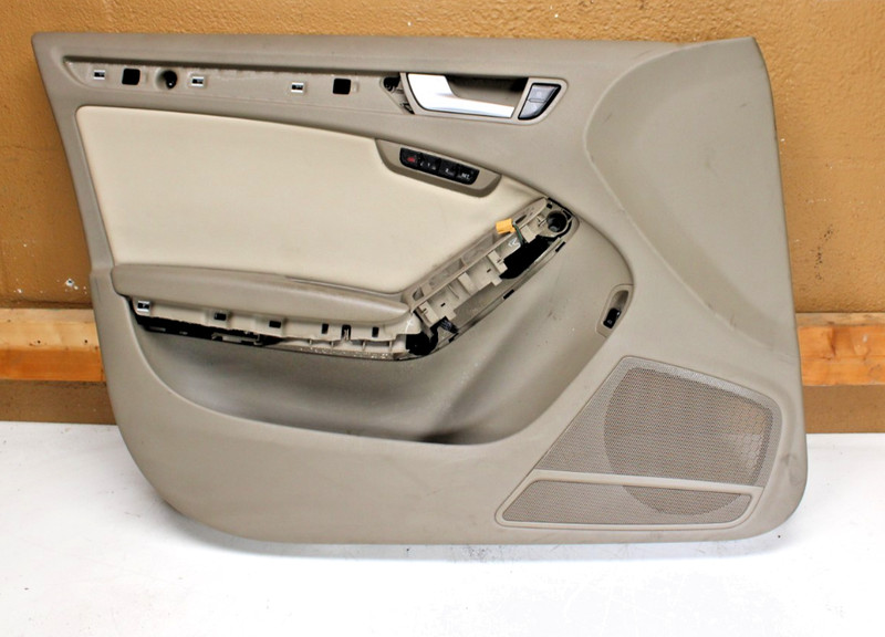 2009-12 Audi B8 A4 S4 OEM Driver Door Card Front Left Door Panel S Line